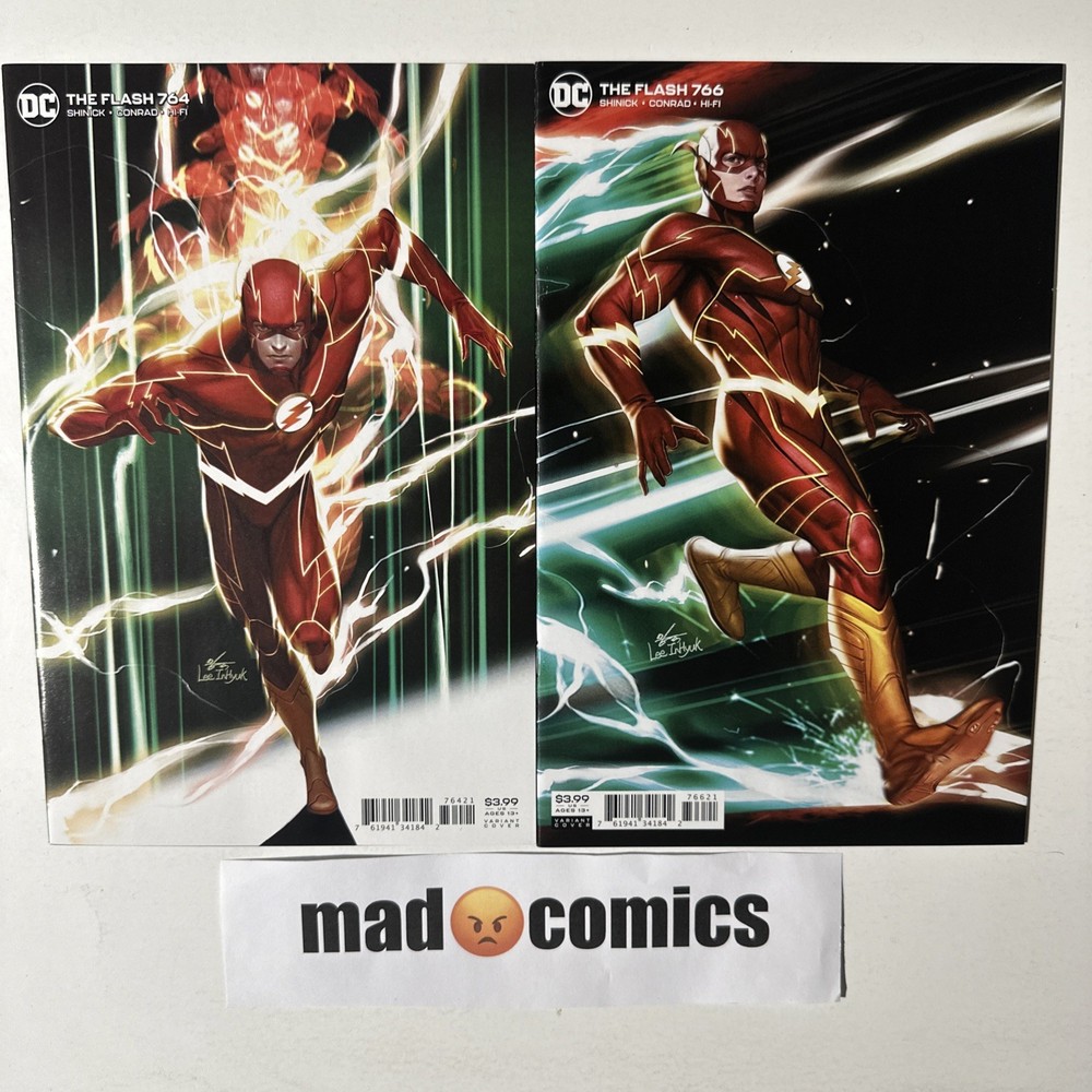 The Flash #764 #766 Inhyuk Lee Variant Cover (DC Comics Late December 2020)