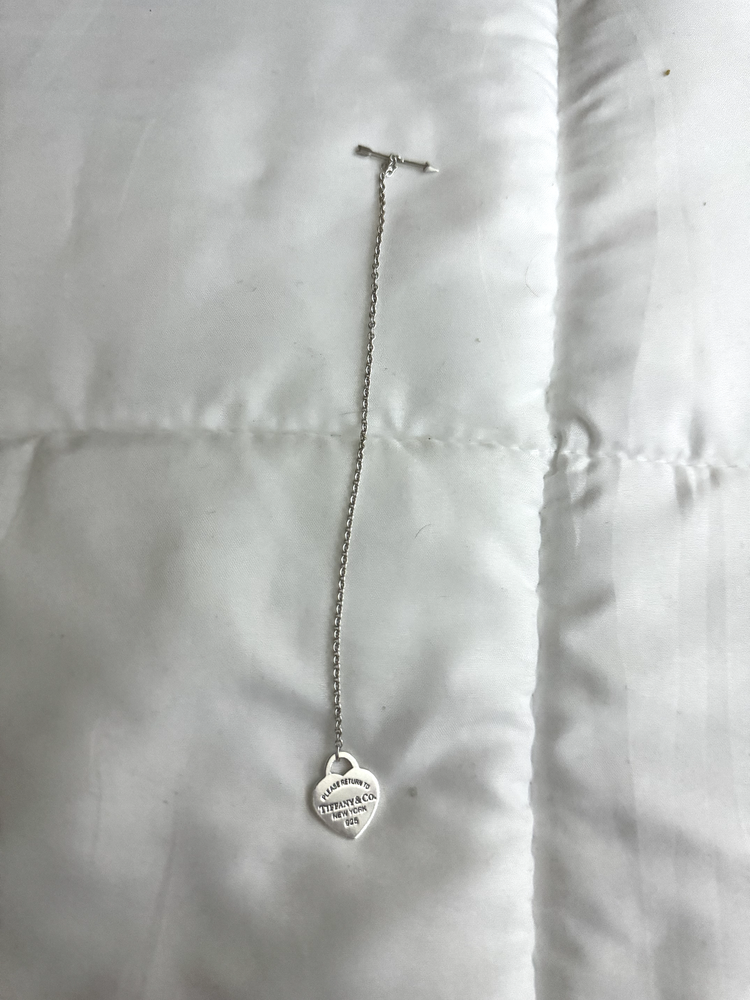 Tiffany & Co Lovestruck Heart Tag Bracelet in Sterling Silver