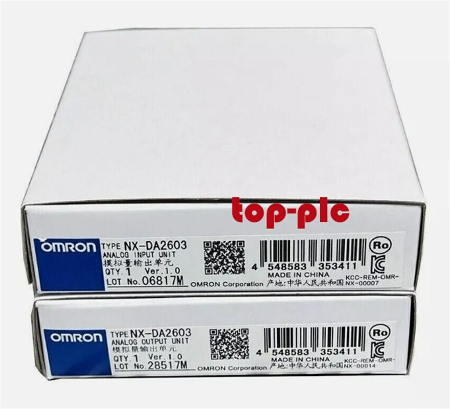 Original Omron NX-DA2603 Analog Output Unit Module New In Box