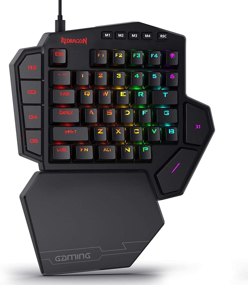 K585 DITI Wired RGB One-Handed 42-Key Gaming Keyboard with Type-C Pro Design