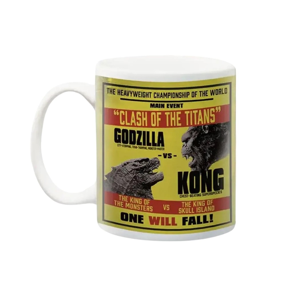 Godzilla vs Kong 11oz Ceramic Mug Limited Edition Collectible  