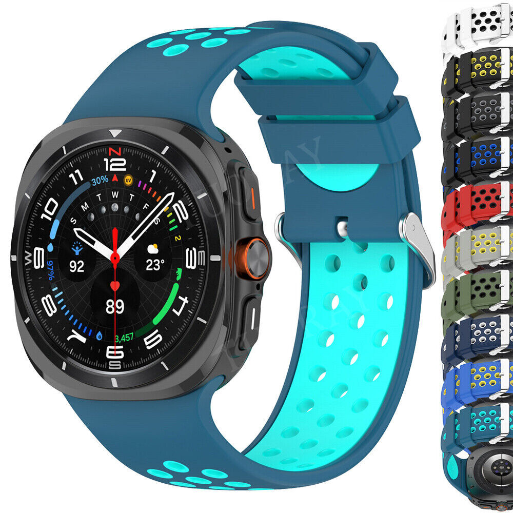 Quick Fit Silicone Watch Band Strap Bracelet For Samsung Galaxy Watch Ultra 47mm