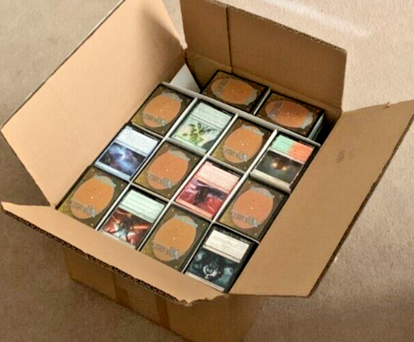 Magic the Gathering common/uncommon bulk card lot—6500 cards, 24+ lbs of Magic!