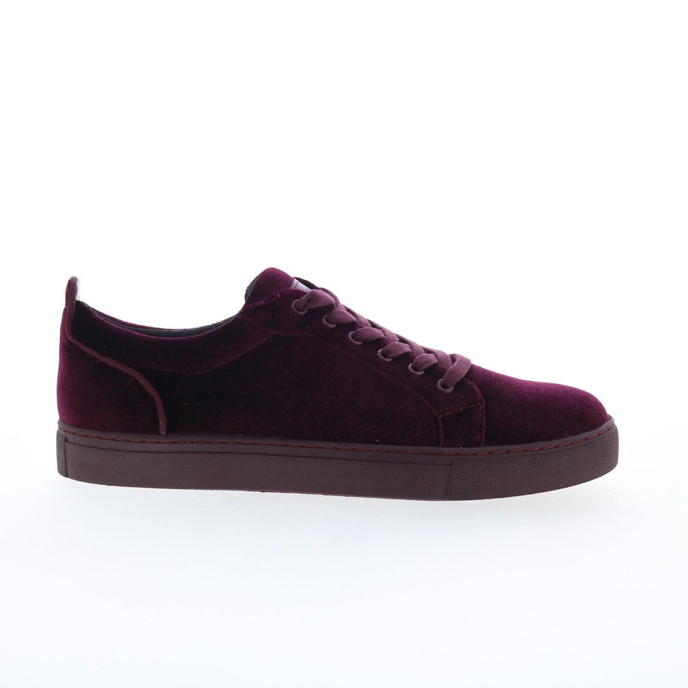 Steve Madden Yazi YAZI01M1 Mens Burgundy Canvas Lifestyle Sneakers Shoes 7.5