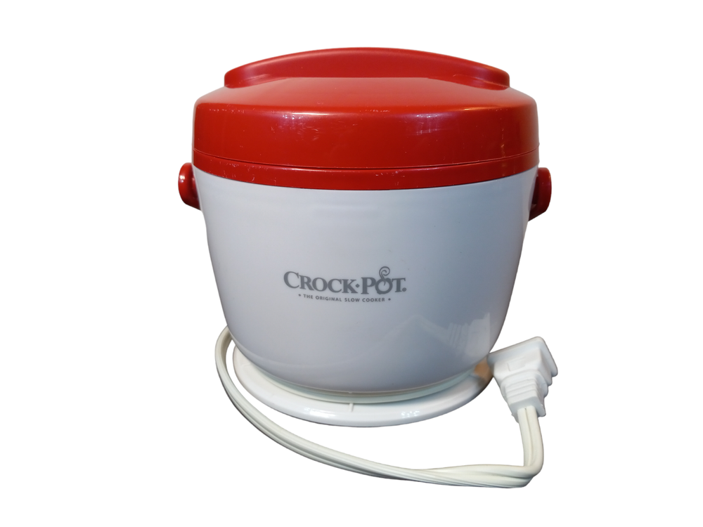 CROCK - POT 20 OUNCE LUNCH FOOD WARMER RED CROCKPOT MODEL #SCCPLC200-R
