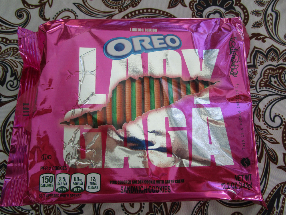 NEW SEALED Lady Gaga OREO Chromatica Sandwich Cookie 12.2oz Package Limited RARE