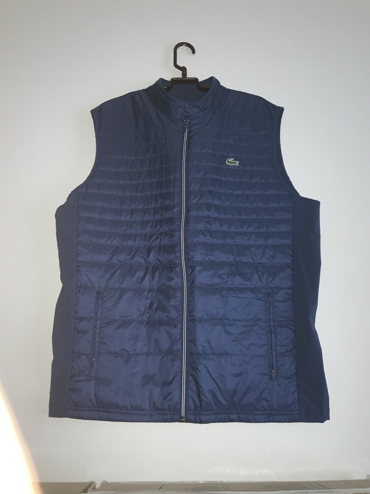 Lacoste Sports Men’s Lightweight Jacket Quilted Vest Size8/US 3XL