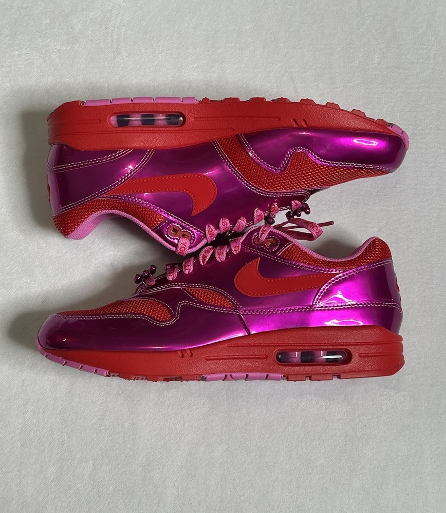 Nike Air Max 1 Premium Valentine's Day Pink Red HV2301-600 Men’s Size 10.5
