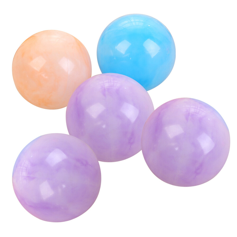 5 Pcs Wired Plug Hat Bouncy Balls for Kids Outdoor Playing Child