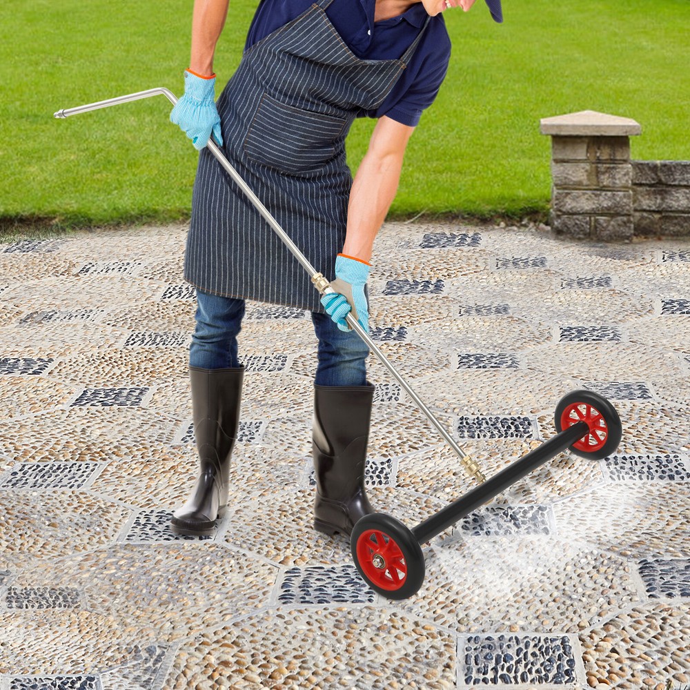 2-in-1 Undercarriage Pressure Washer Attachment with 7 Nozzles  