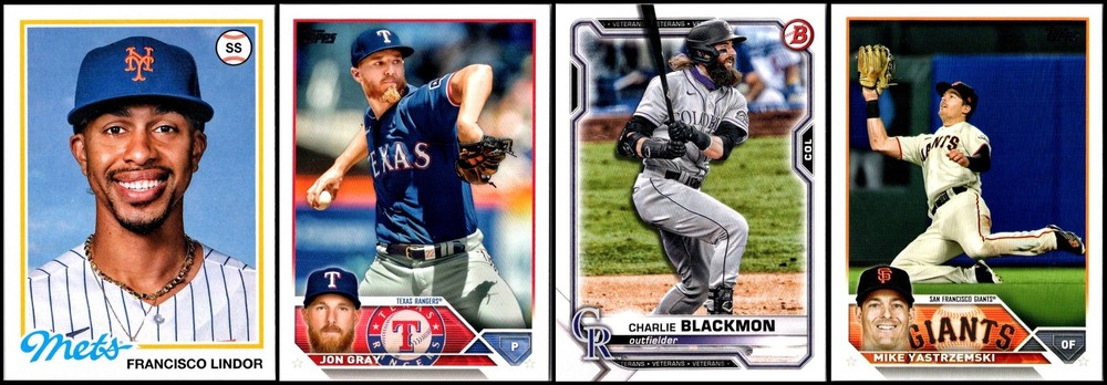 Topps Finest Flashbacks (4) Card Lot - GOING, GOING… ALMOST GONE! DON’T WAIT!