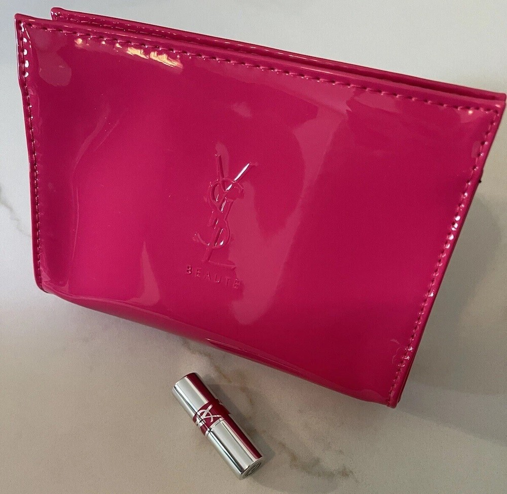 Yves Saint Laurent YSL Beauty 2025 Makeup Bag for Purse & Lip Gloss