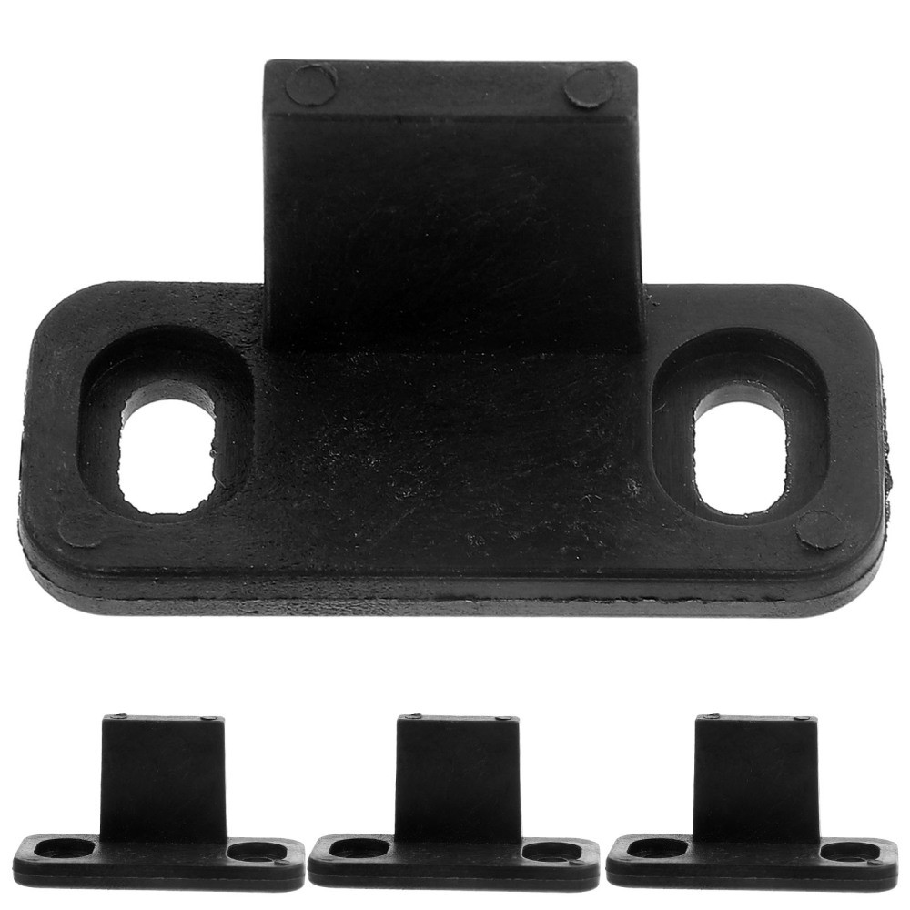 4-Piece Sliding Door Guide Brackets for Closet Door Hardware Fittings