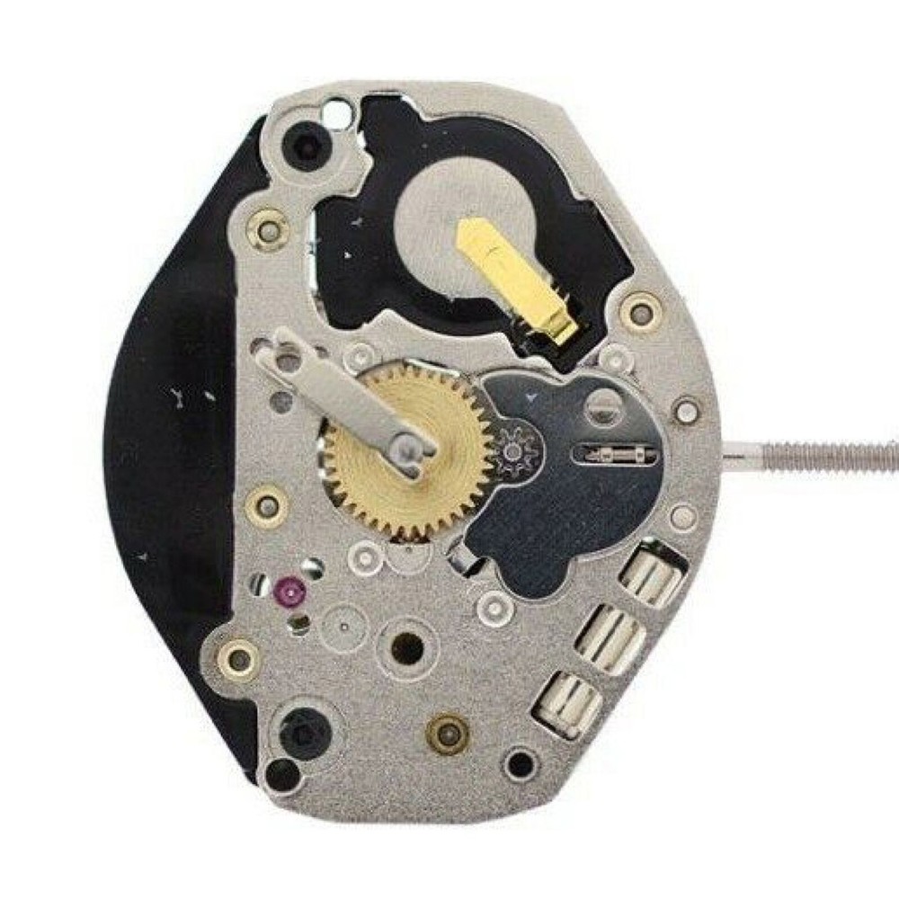 2-Hand 4-Jewel Quartz Watch Movement With Stem Replacement For Ronda 1062