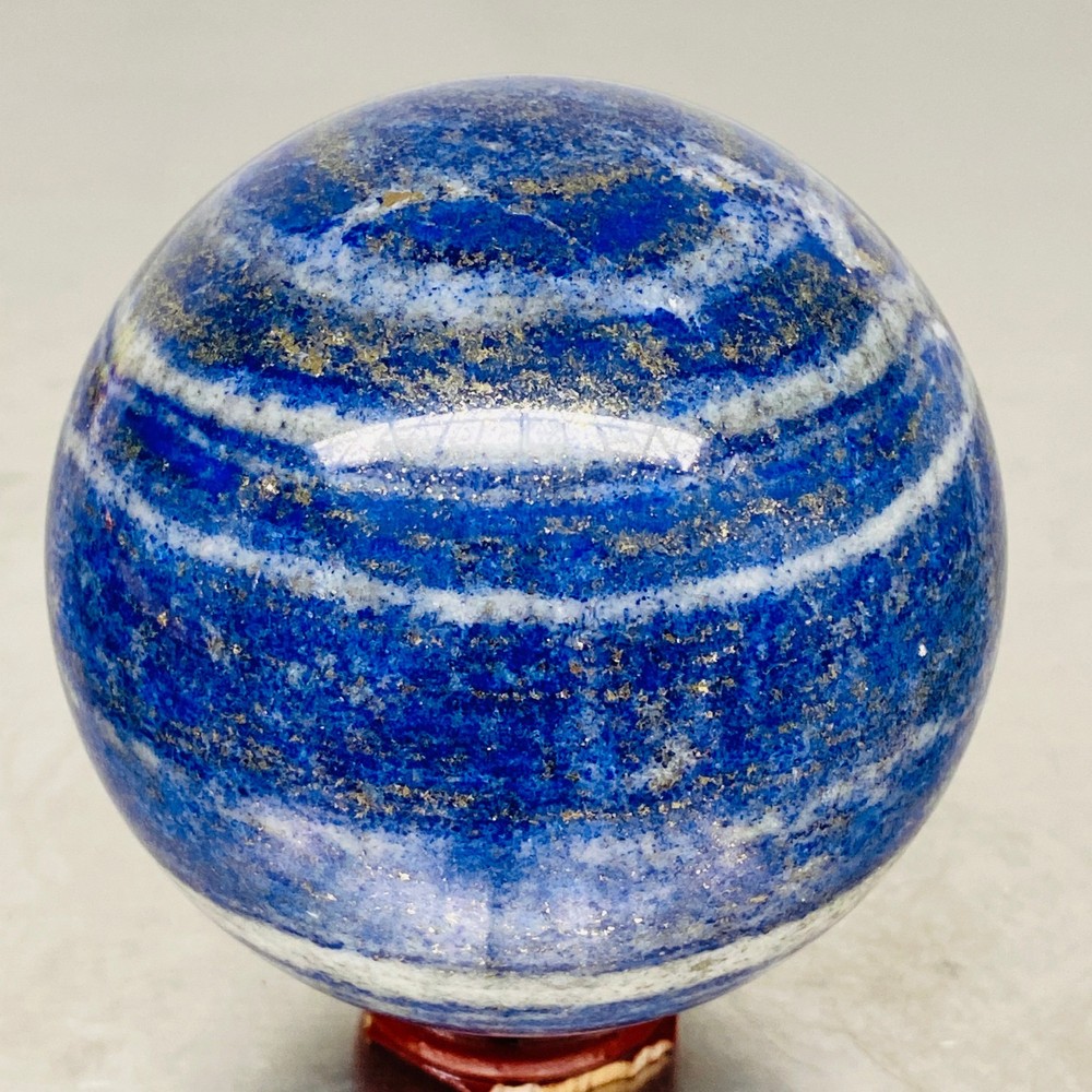 Natural Lapis lazuli Sphere Quartz Crystal Ball Reiki Healing 1040G