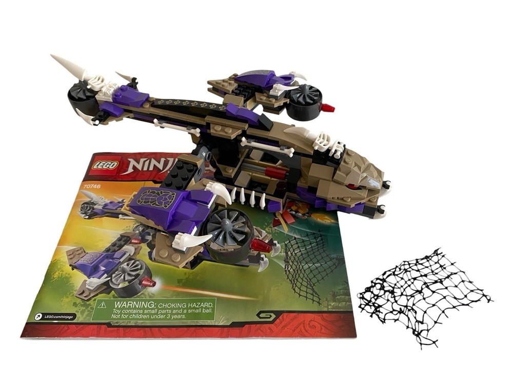 LEGO NINJAGO: Condrai Copter Attack (70746) Complete with Book, No Minifigures