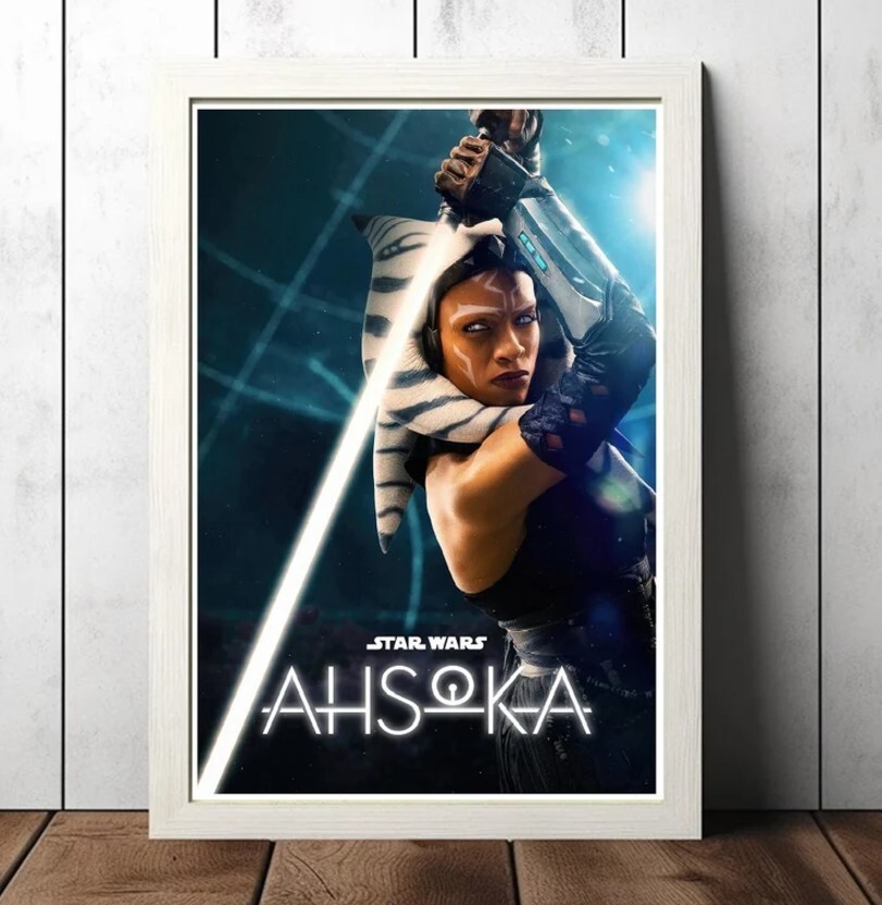 Ahsoka 2023 Jedi Star Wars Empire Movie Film Poster