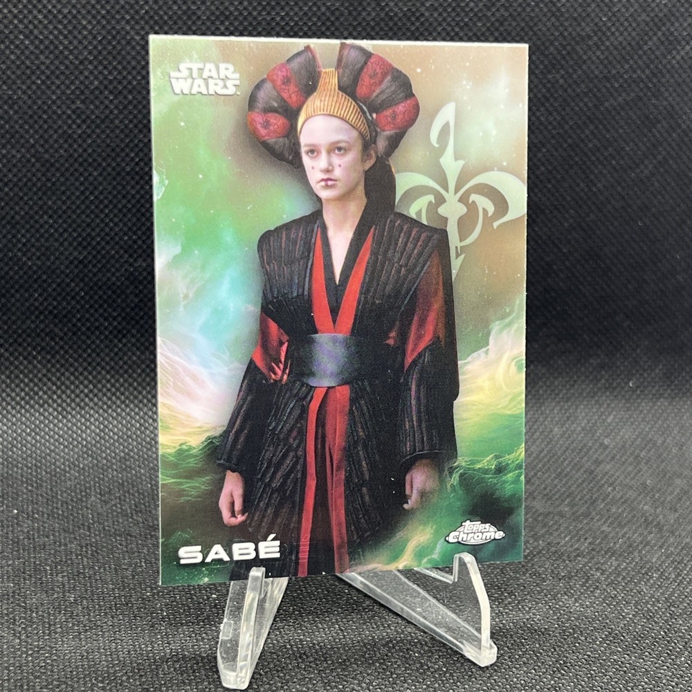 2025 Topps Chrome Star Wars Sabe Base #159 The Phantom Menace