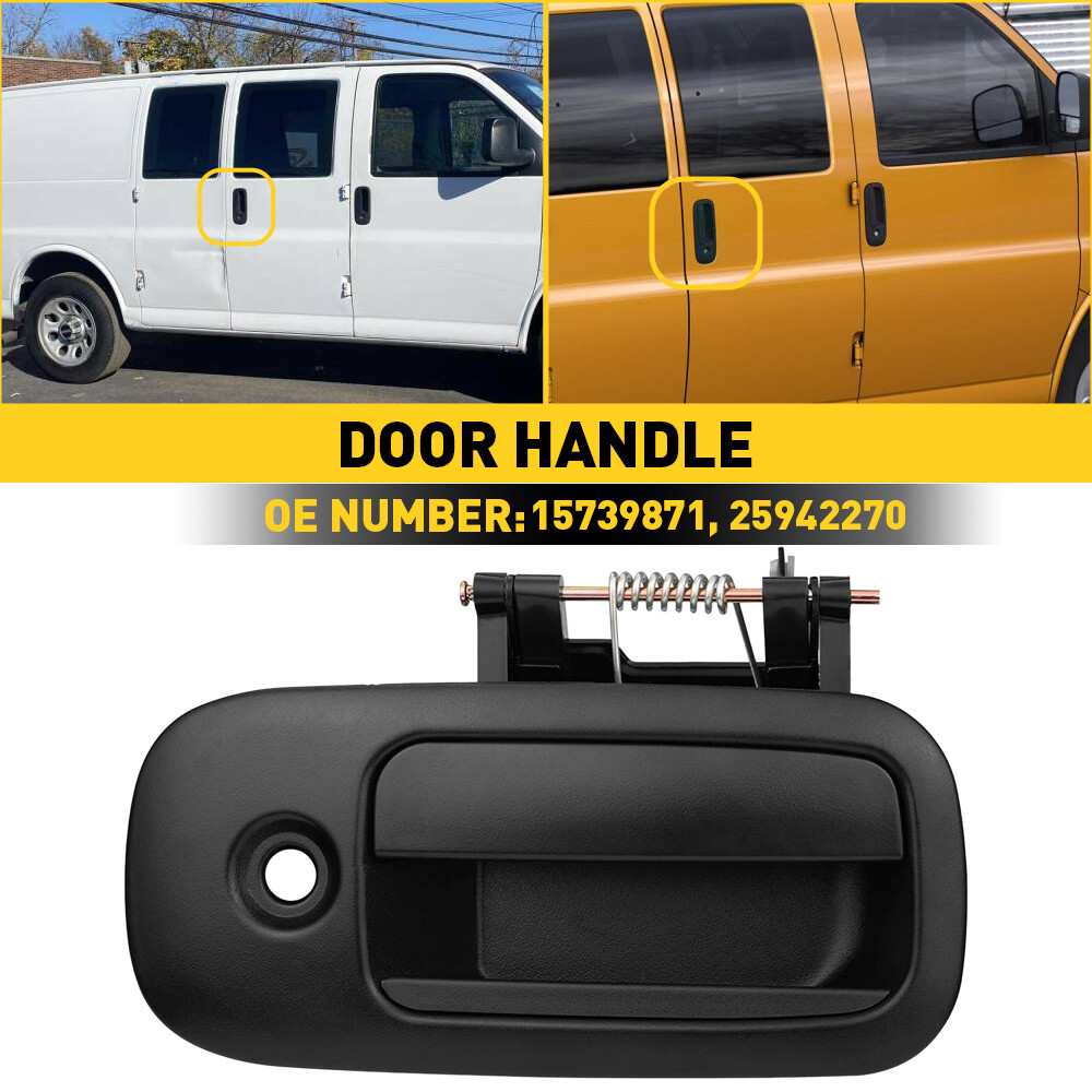 Door Handle Outside Sliding Rear Passenger Side for Right Express Savana Van