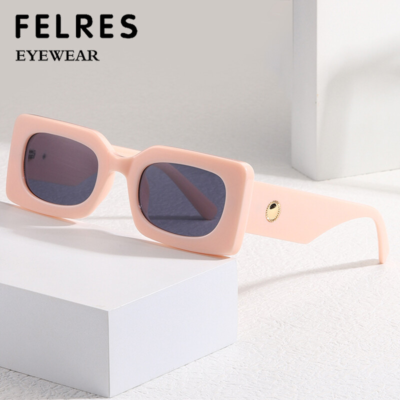 Men Women Square Sunglasses Outdoor Driving Party Shade Glasses UV Protection