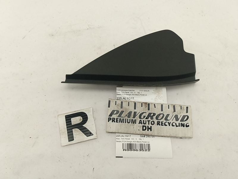 Alfa Romeo Giulia Right Dash End Cap Cover 2017-2019 Passenger Side