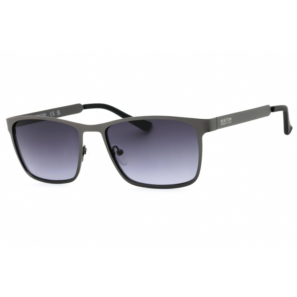 Kenneth Cole Reaction Matte Gunmetal KC1329 09B Men's Full Rim Sunglasses for Men-image