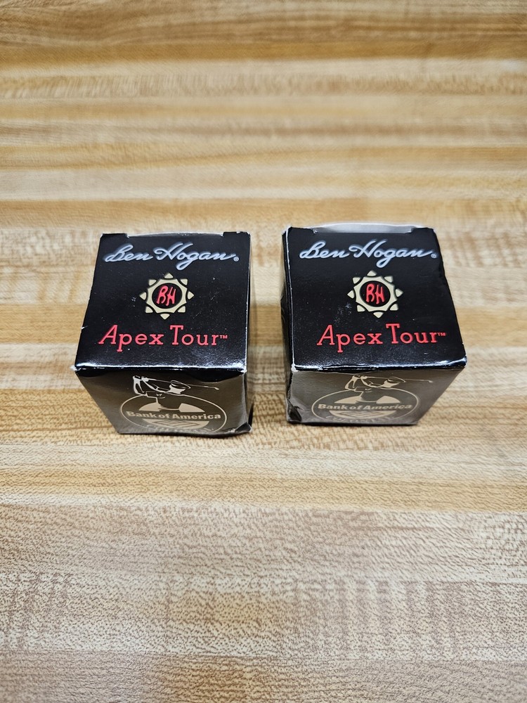 Set Of 2 Ben Hogan Apex Tour Golf Balls In Box