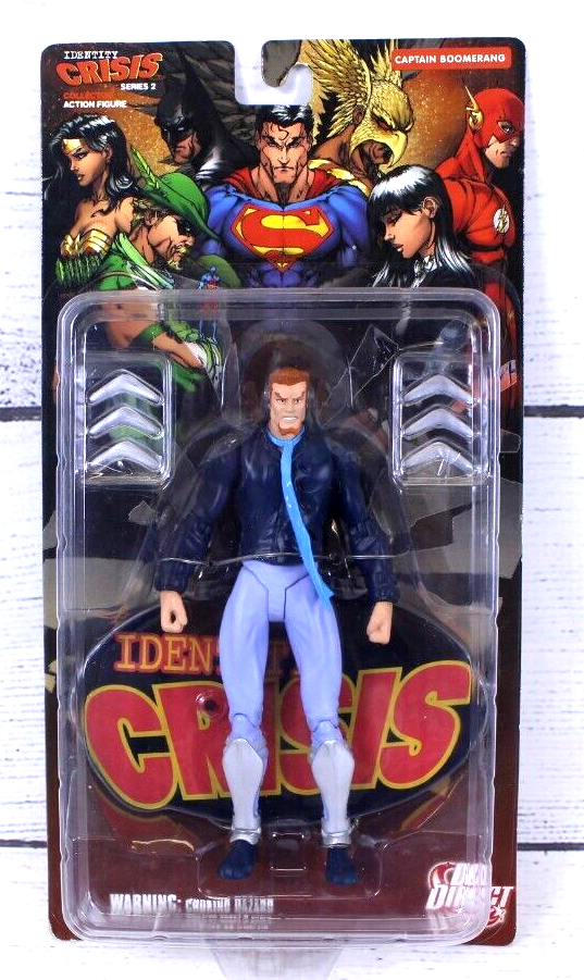 DC DIRECT IDENTITY CRISIS 2 CAPTAIN BOOMERANG ACTION FIGURE