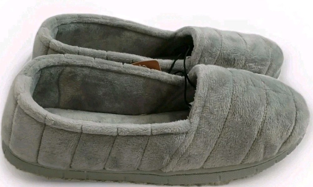 Dearfoams Memory Foam Total Comfort Slip-On Slippers Womens Small  5-6