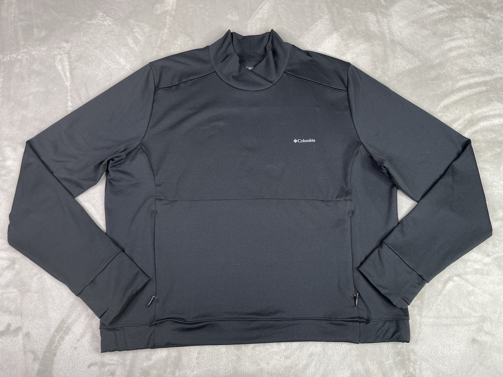 Columbia Pullover Black Front Pocket Women's Size 2XL MSRP $60.00 Long Sleeve