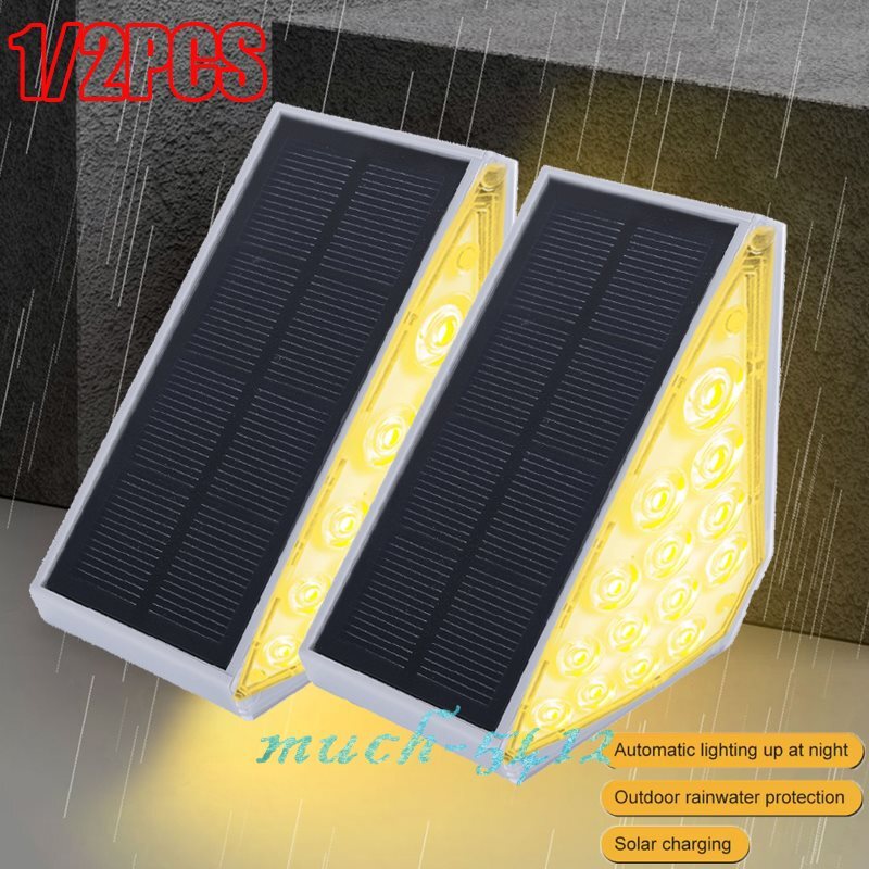 Solar 14LED Outdoor Deck Light for Garden Path Patio Stairs Fence