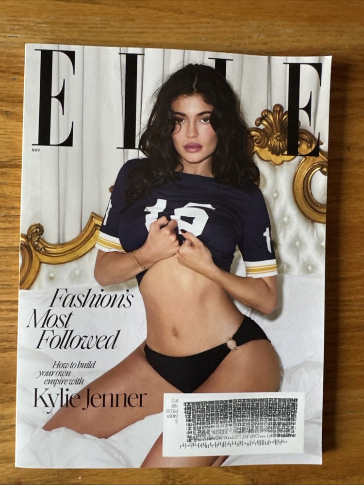 Elle Magazine (November 2024 Issue) Kylie Jenner - Fashion's Most Followed