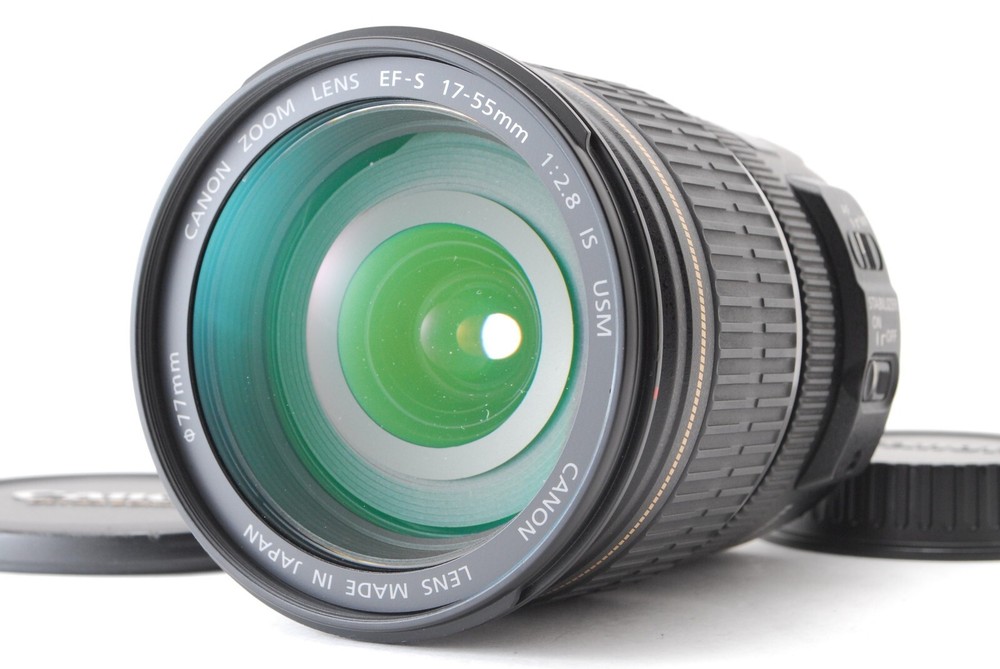 TESTED [NEAR MINT w/Caps] Canon EF-S 17-55mm f/2.8 IS USM Zoom Lens From JAPAN