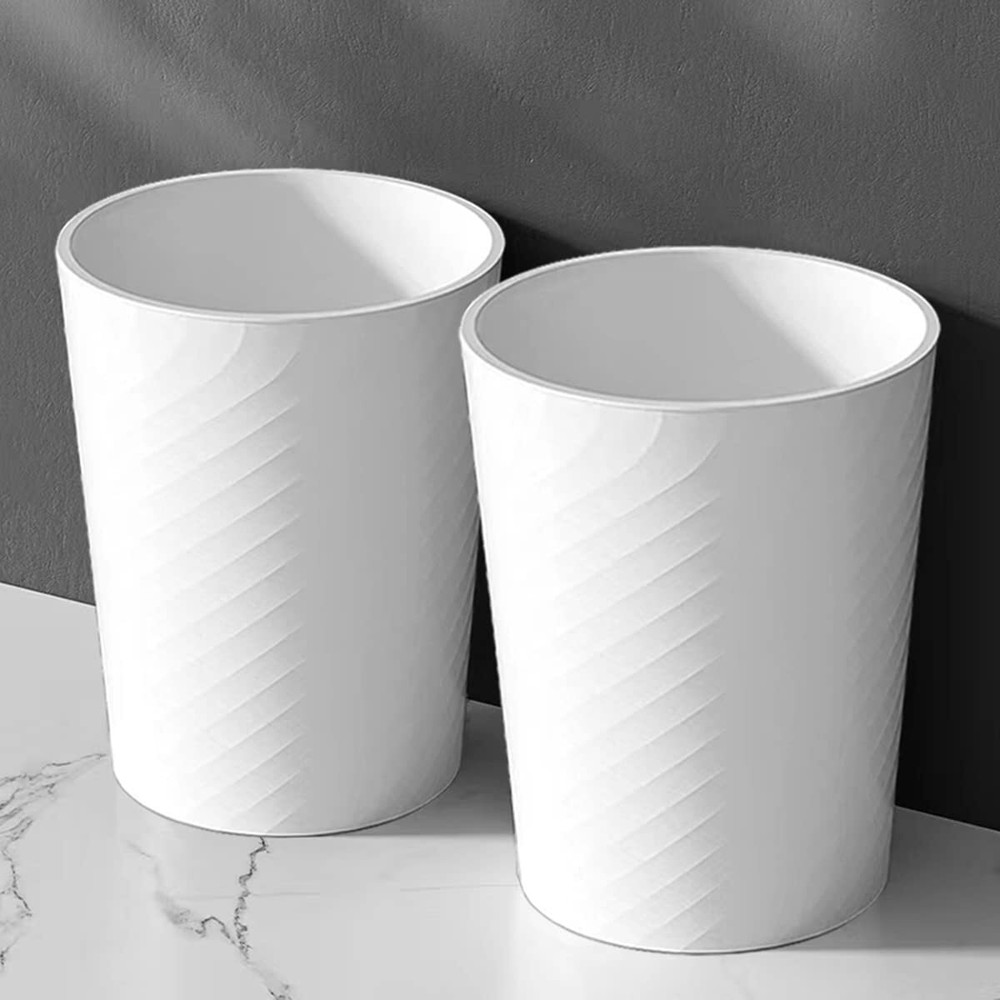 Small Trash Can 1.8 Gallon Wastebasket Recycling Bin for Bathroom Bedroom Off...