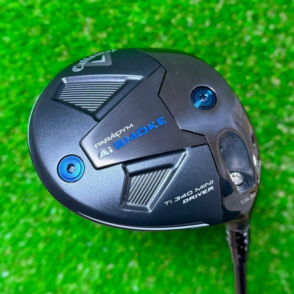 Callaway Ai smoke mini Driver 13.5deg RH graphite shaft headcover  Used