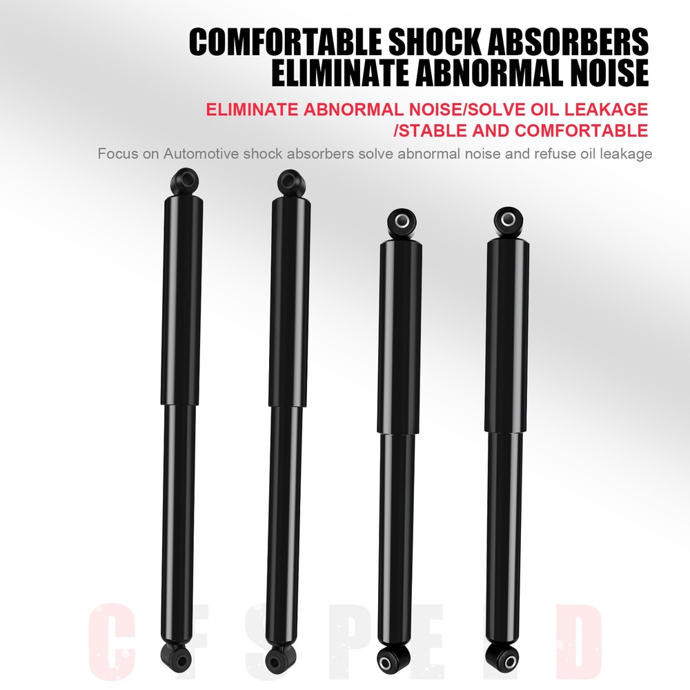 4PCS Front Rear Shock Strut Assembly For 1992-1998 Ford F-250 Base Lariat 4WD