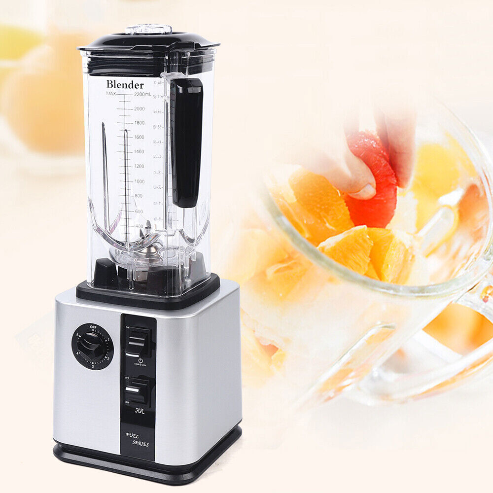 2200W High-Speed Professional Countertop Blender for Smoothies