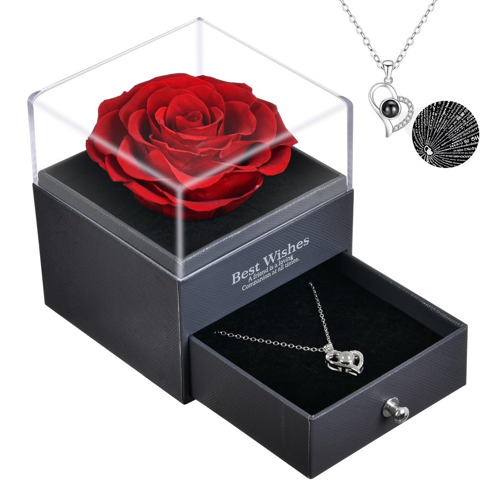 Valentines Day Gifts For Her-Valentines Day Flowers Gifts for Women-Valentine...