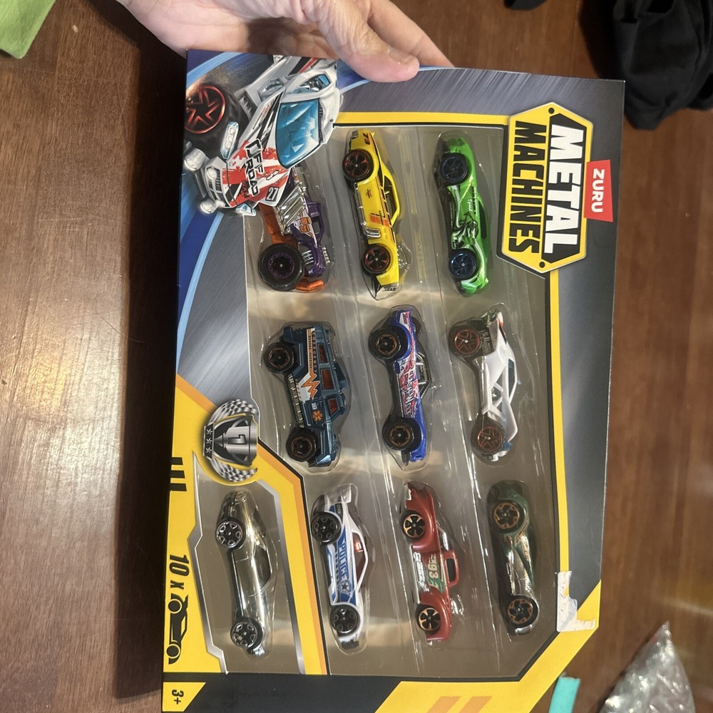 Zuru Metal Machines  X 10 Matchbox Cars
