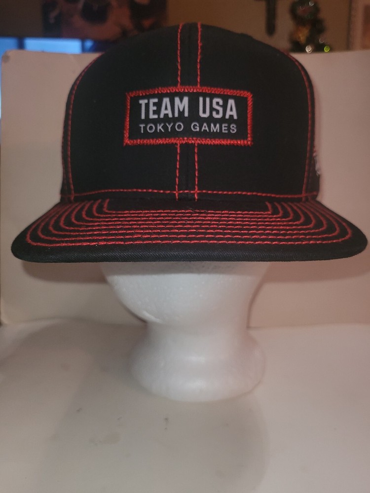 Team Apparel Team USA Tokyo Games Olympics Adult Adjustable Hat Snapback