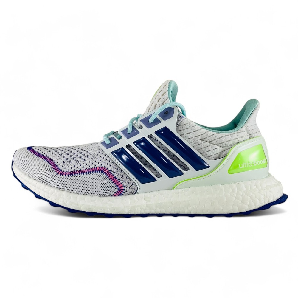 adidas UltraBoost 1.0 White Blue Lemon Men's Running Shoes Sneakers ID0145