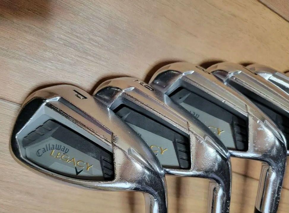 Callaway Legacy 5-9 PW Iron Set R Flex Stainless Steel Golf Clubs