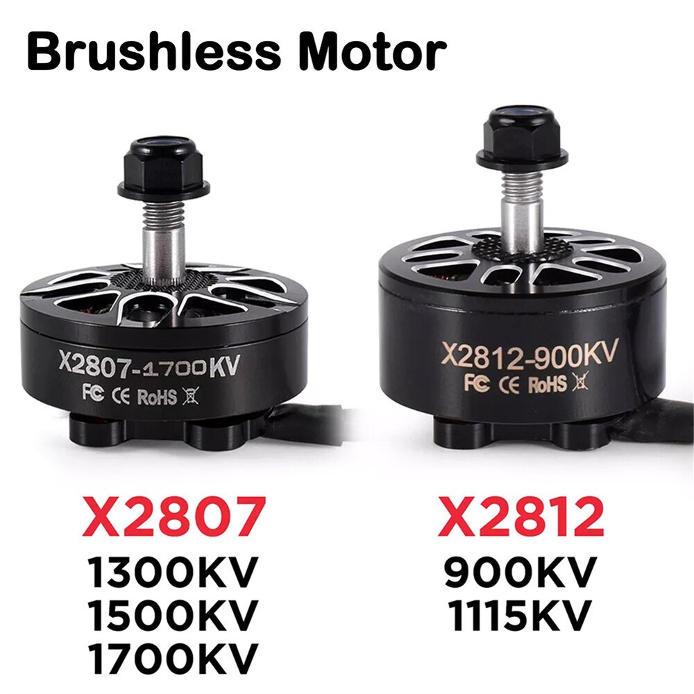 4x 1300-1700KV 900KV 1115KV 2-6S Brushless Motor for RC FPV Drone