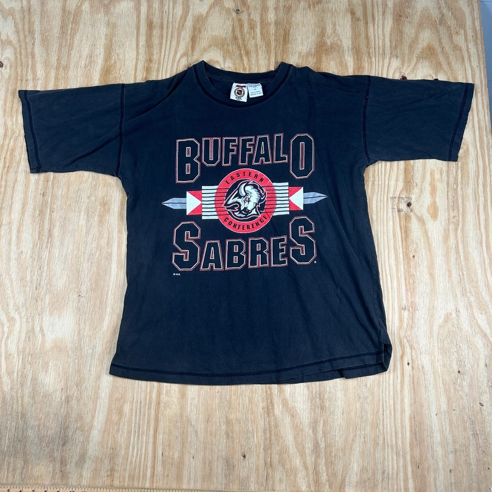 VTG Pro Edge NHL Hockey AOP Graphic Print Fan Apparel T-Shirt Men's 2XL Black