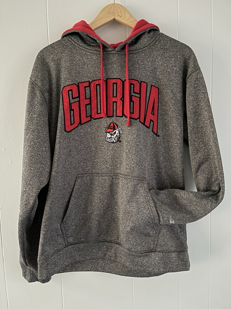 Champion Georgia State Bulldogs NCAA Embroidered Logo Grey Medium Hoodie