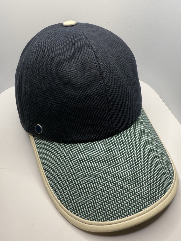 Hermes Femme Tess Pop Toile Hat Cap Size 57