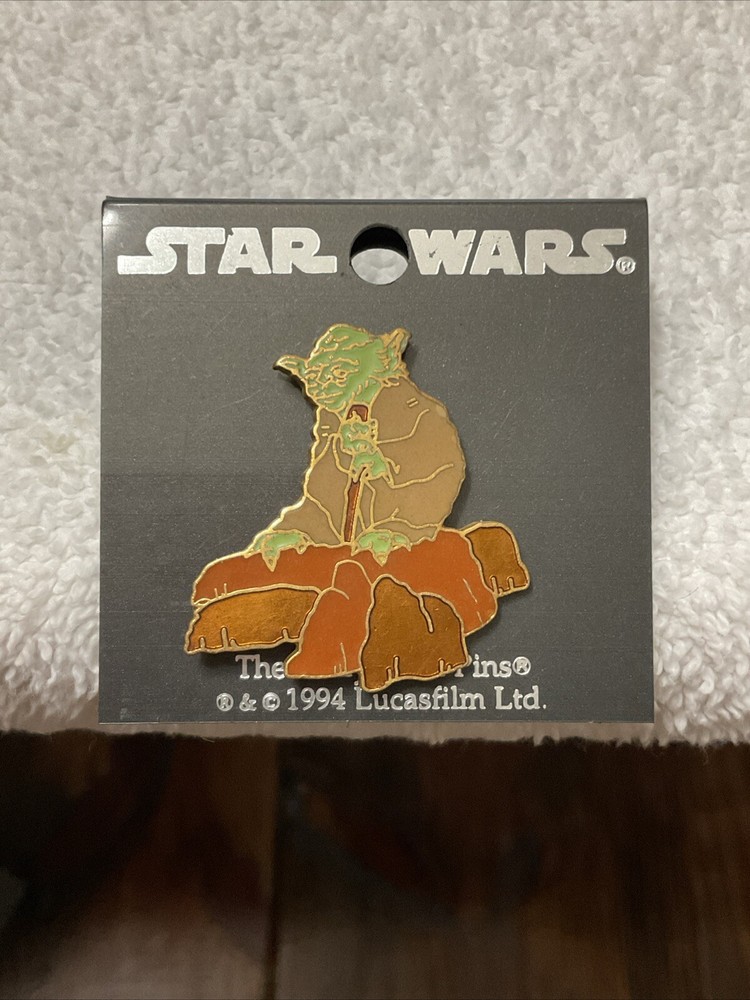 Star Wars The Hollywood Pins 1994 Yoda Enamel Pin