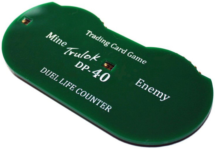 DP-40 Trulok Dual Life Counter - Green Prism Games GAMING SUPPLY BRAND NEW