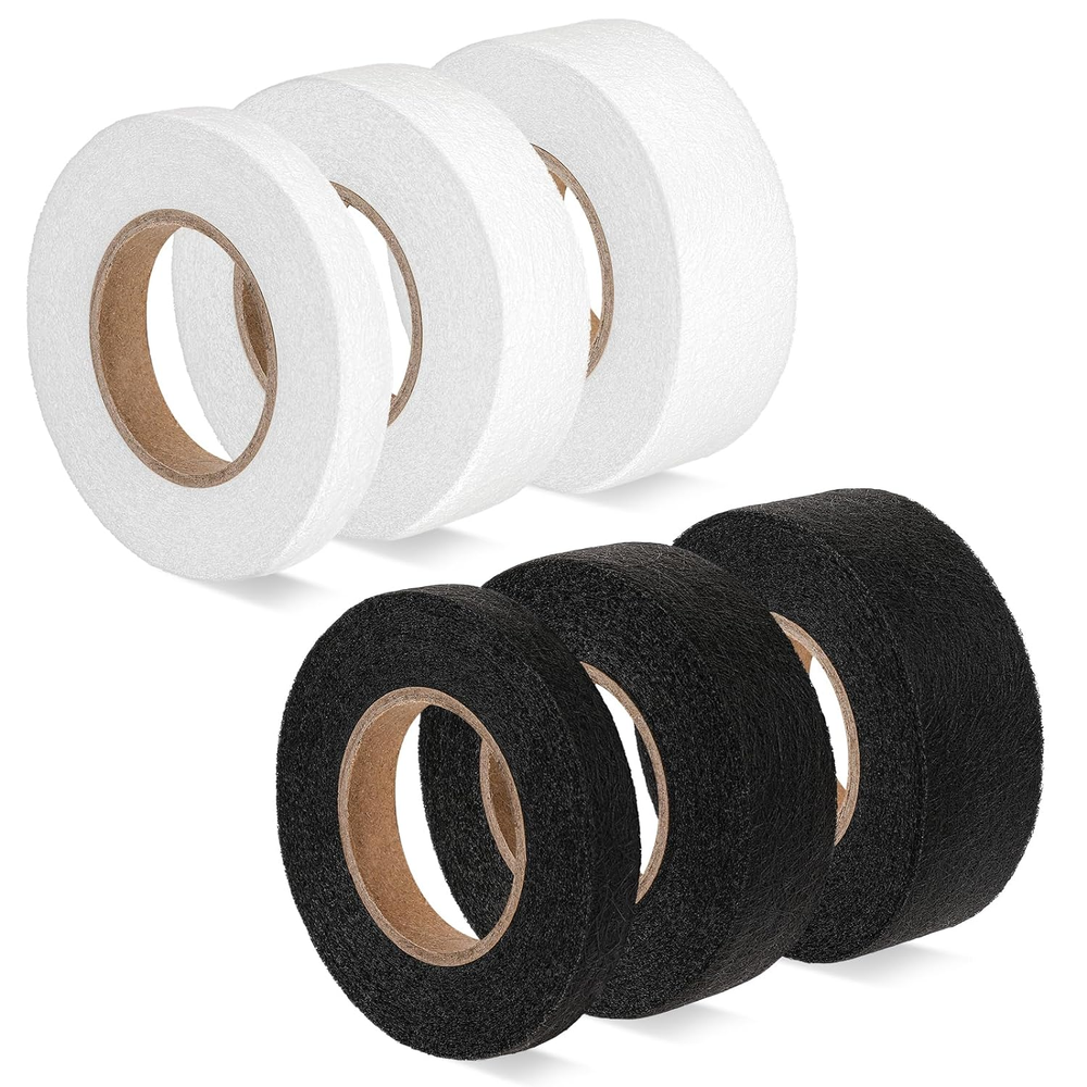 6 Rolls Iron on Hemming Tape - Adhesive Hem Tape for Pants Dresses Clothes New