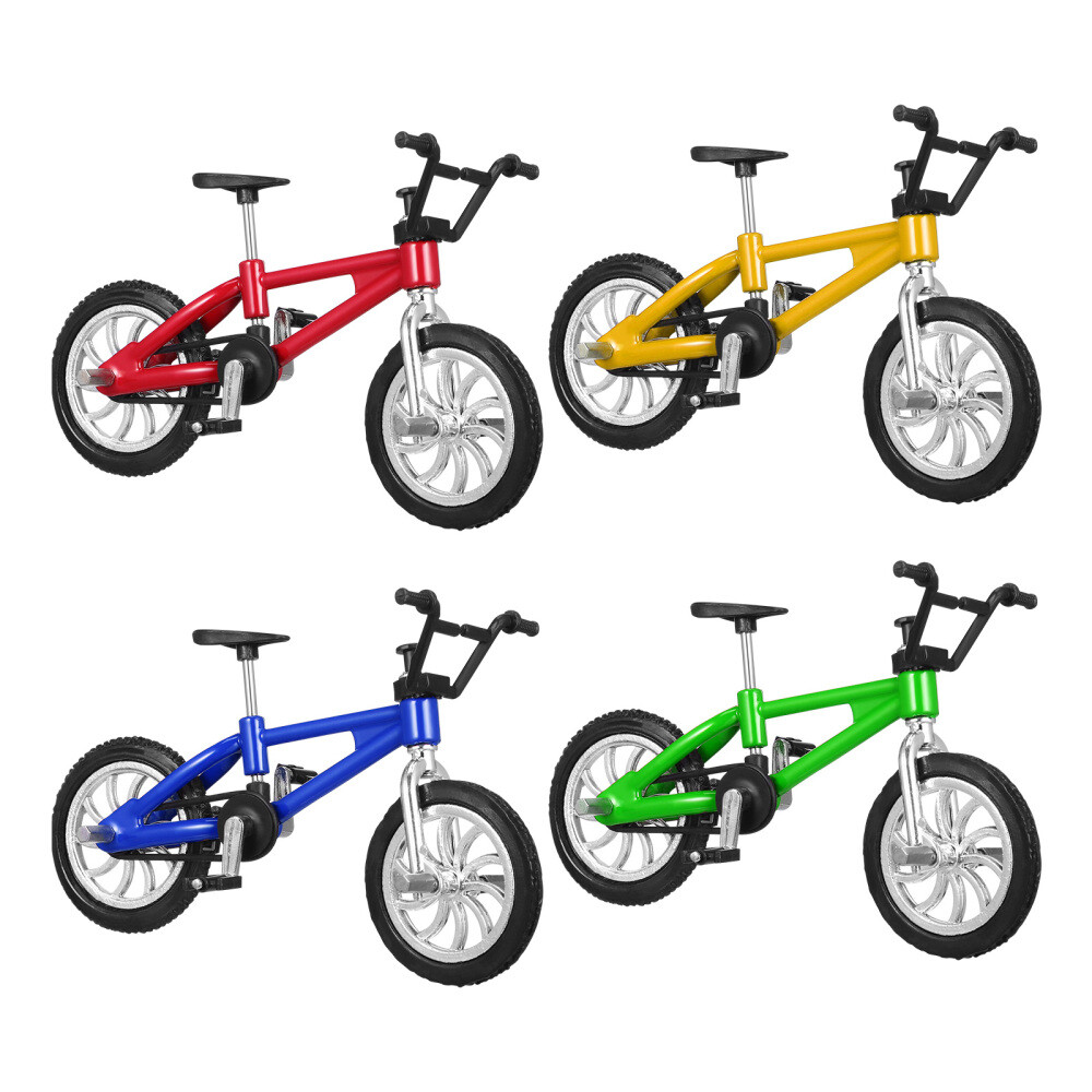 4Pcs Great Collections Gift Kids Children Miniature Bike Model Cool Toy